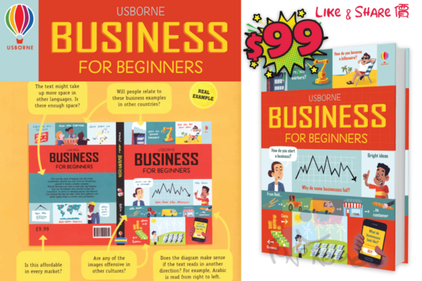 Usborne Business for Beginners - Fun To Read Book Outlet 英文兒童 
