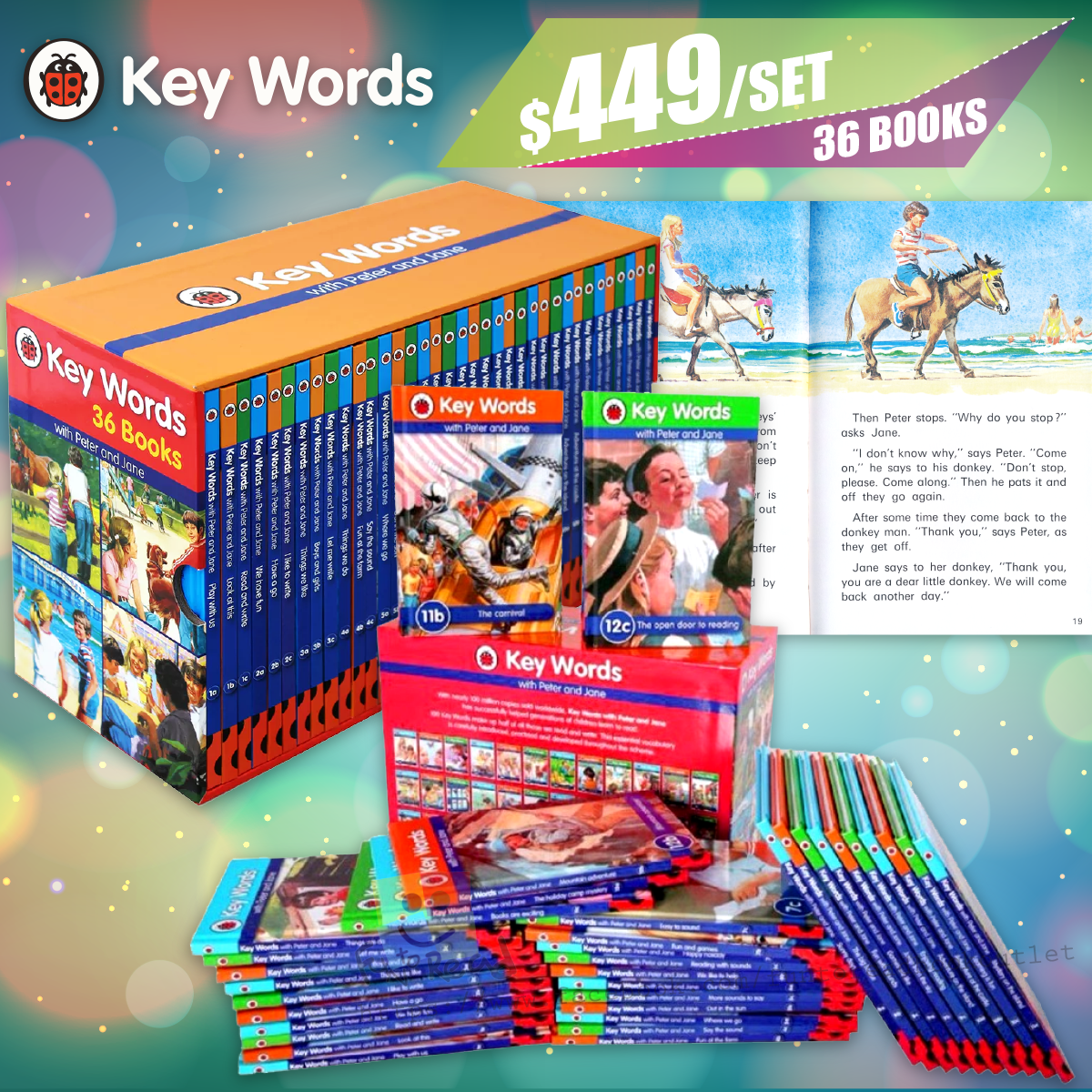 Ladybird Key words (36冊) - Fun To Read Book Outlet 英文兒童圖書