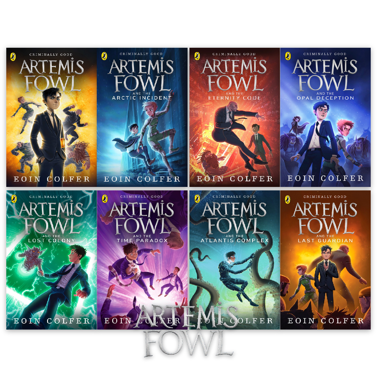 Artemis Fowl collection (8冊) - Fun To Read Book Outlet