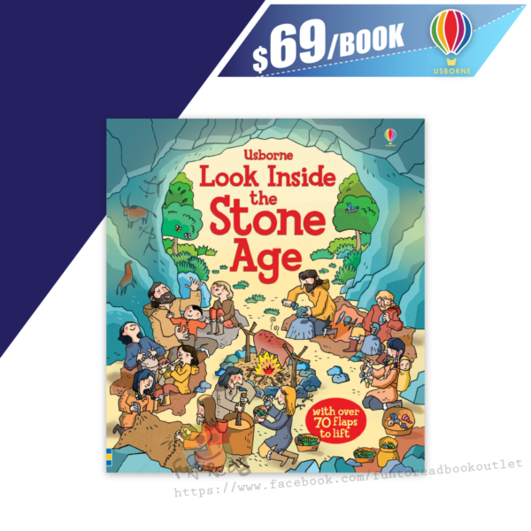 usborne look inside the stone age-cover