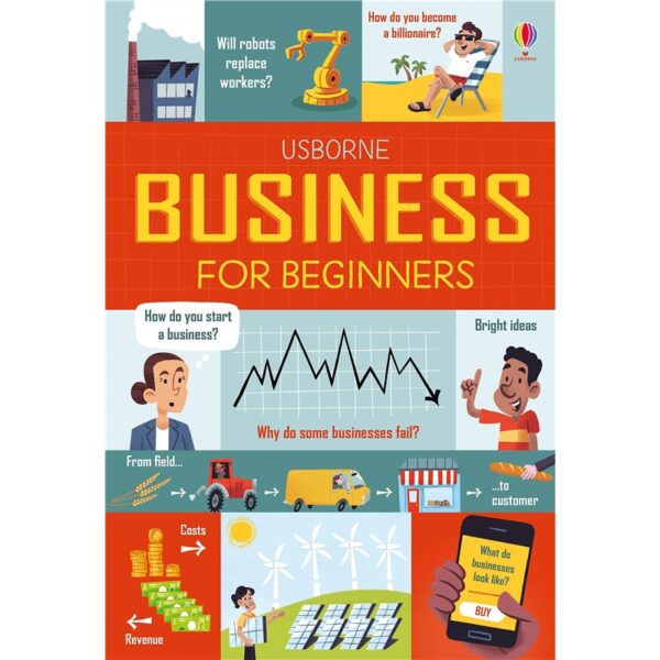 Usborne Business for Beginners - Fun To Read Book Outlet 英文兒童 
