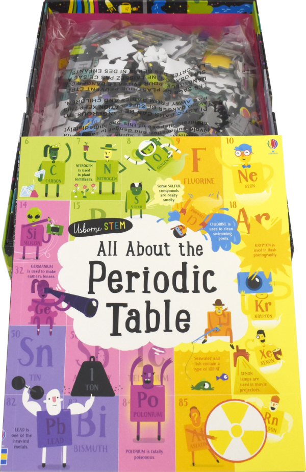 Usborne Book And Jigsaw – Periodic Table Jigsaw # 9781474969437 # 2
