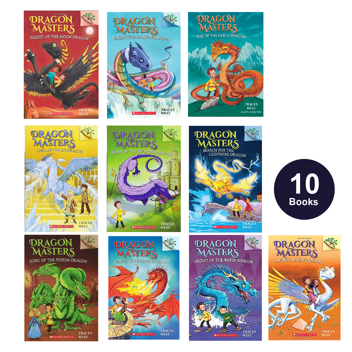 Dragon Masters 10 books Collection (#1-10) - Fun To Read