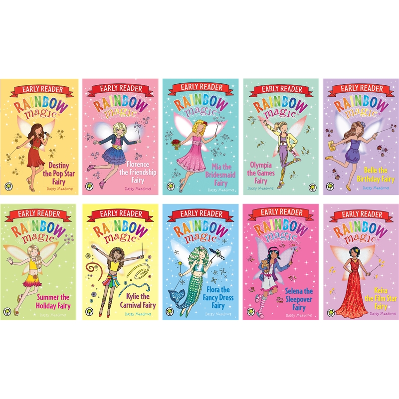 Rainbow Magic Early Readers Collection (10 books) - Fun To Read 