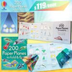 usborne 200 paper planes to gold & fly