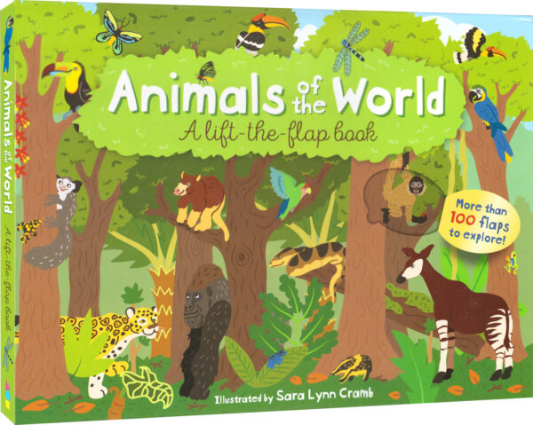 Animals Of The World Lift-The-Flap – 9781760408404- [C2]
