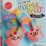 sew your own unicorn bunny slippers