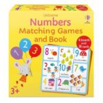 numbers matching games and book