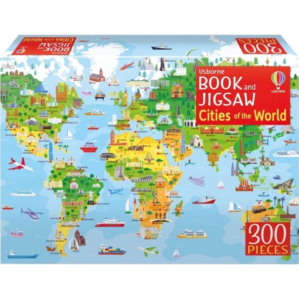 usborne book and jigsaw cities of the world