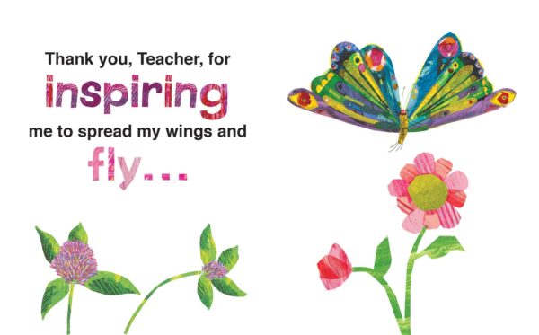 Thank You, Teacher from The Very Hungry Caterpillar 2