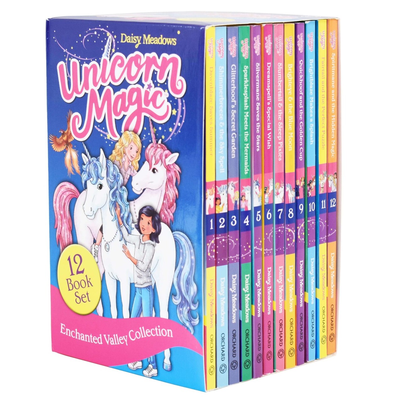 Unicorn Magic Enchanted Valley 12 Book Set Collection - Fun To 