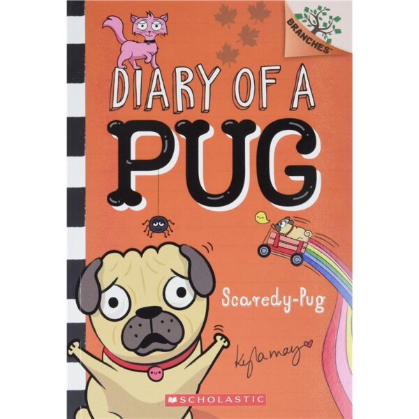 diary of a pug #5 scaredy pug