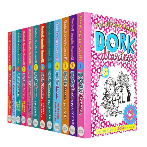 dork diaries 12 books collection
