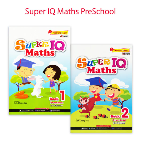 super iq maths preschool book