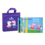 peppa pig purple bag