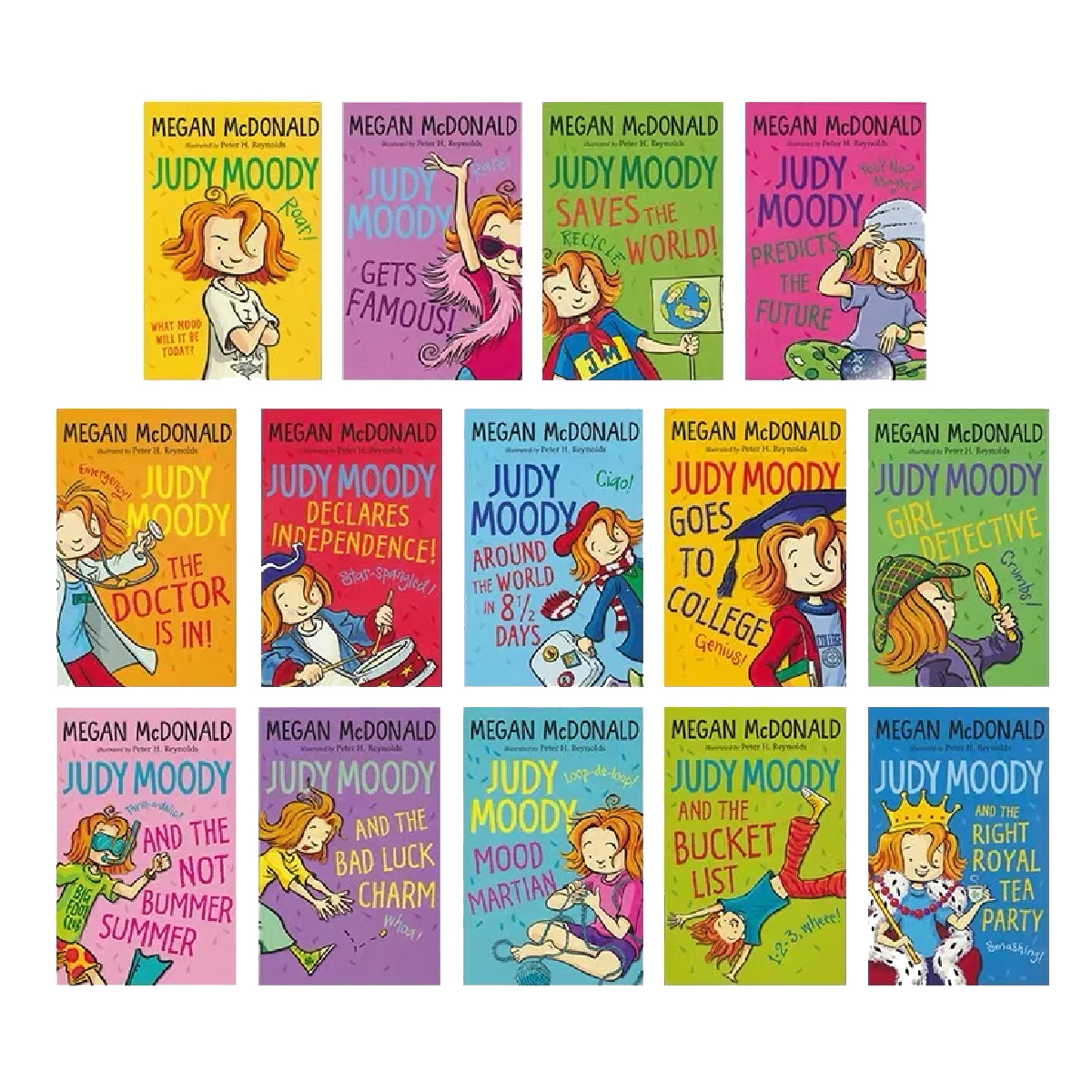 Judy Moody 14 books collection - Fun To Read Book Outlet 英文 