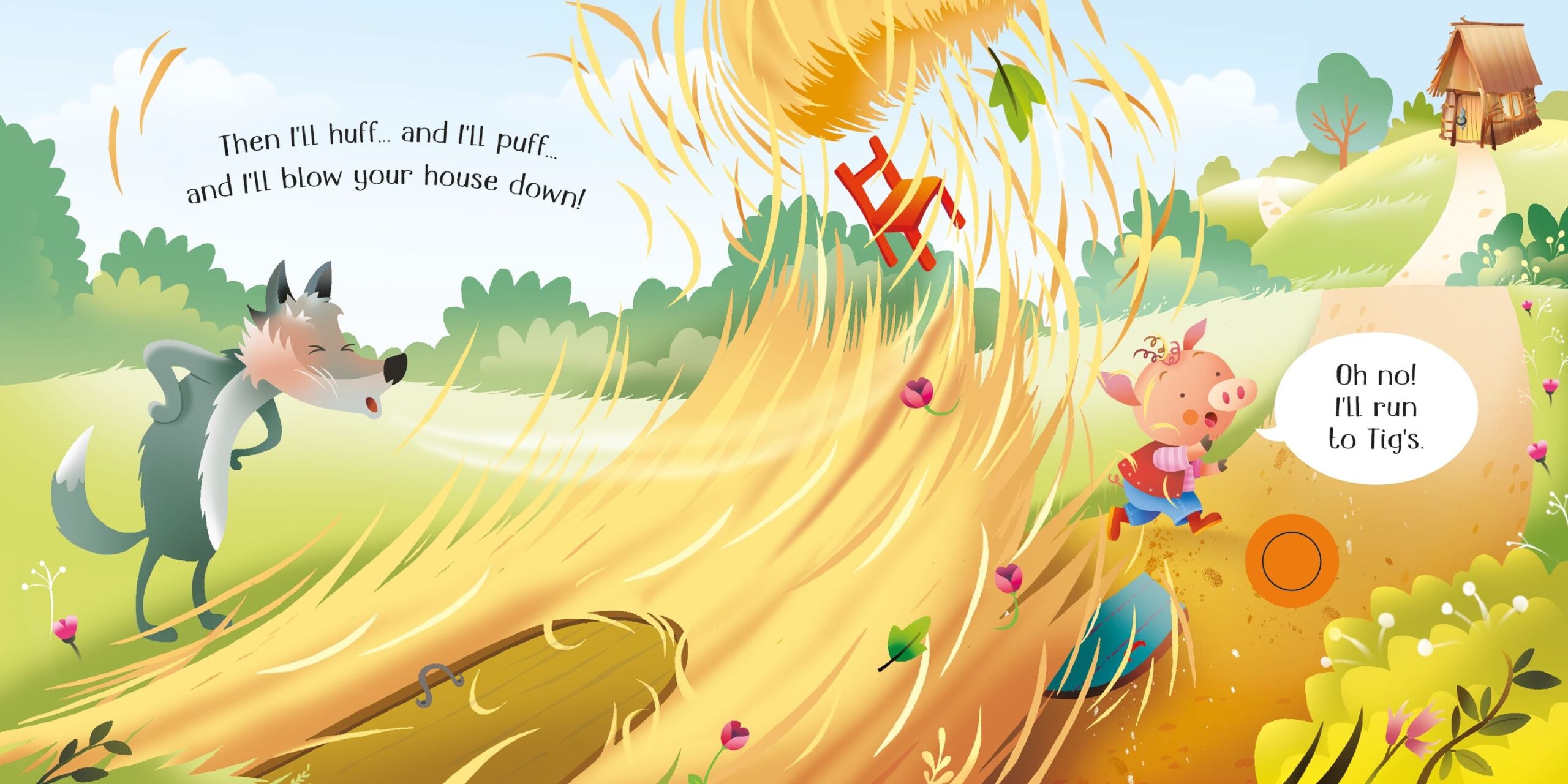 Listen and Read: The Three Little Pigs - Fun To Read Book Outlet