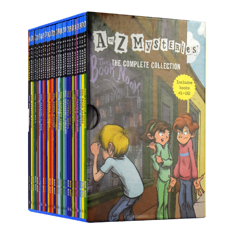 A to Z Mystereis Series 26 Books Set The Complete Collection - Fun 