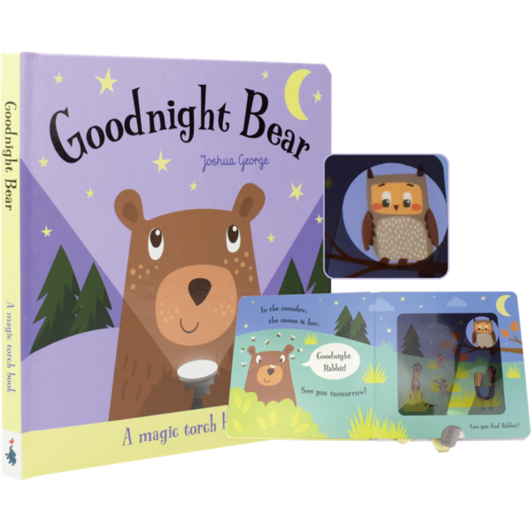 Magic Torch Book – Goodnight Bear # 9781787007512