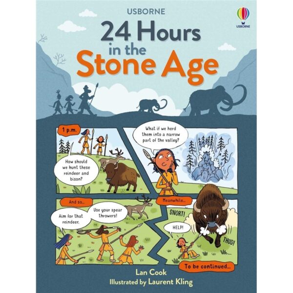usborne 24 hours in the stone age