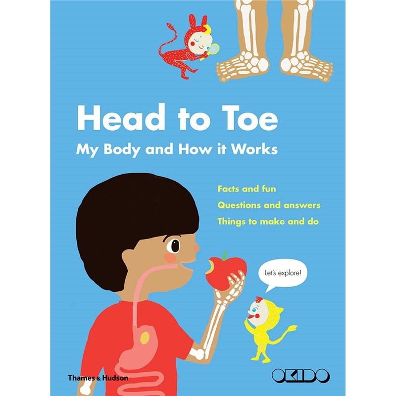 My Head-to-Toe Body Book - Fun To Read Book Outlet 英文兒童