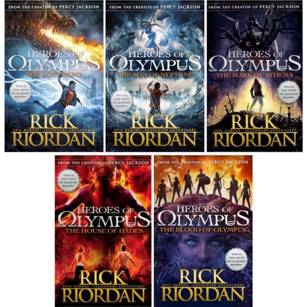 Heroes of Olympus Complete Collection - Fun To Read Book Outlet 
