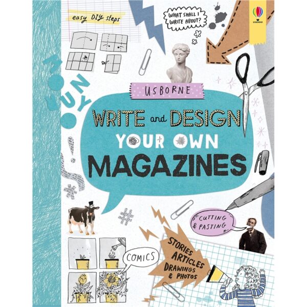 write and design your own magazines