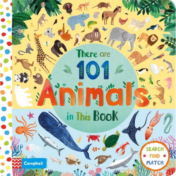 there are 101 animals in this book