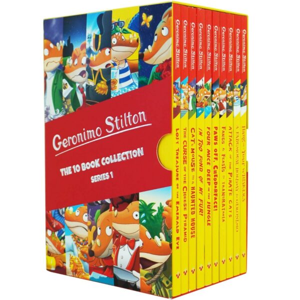 Geronimo stilton 10 book collection series 1 9781782263678