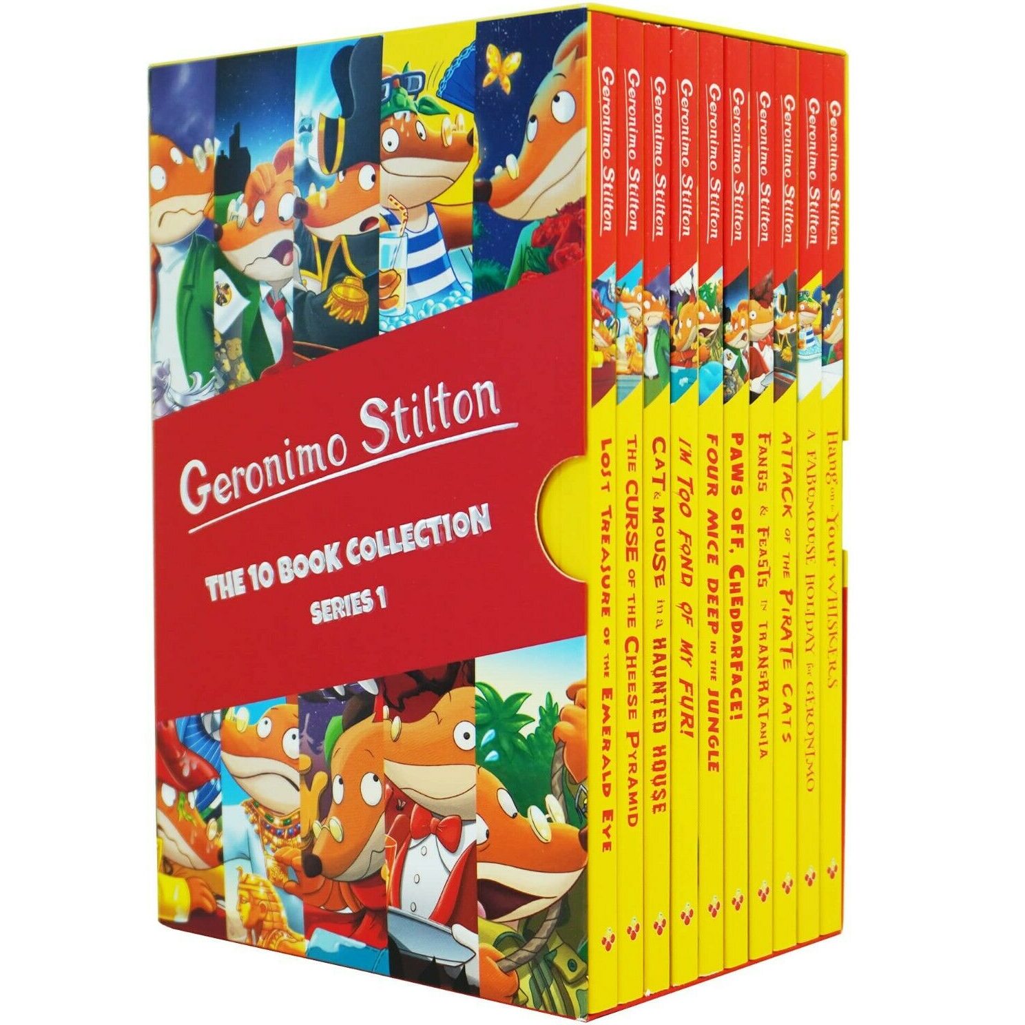 Geronimo Stilton: The 10 Book Collection (Series 1) - Fun To Read 