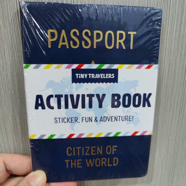 Tiny Travelers activity book