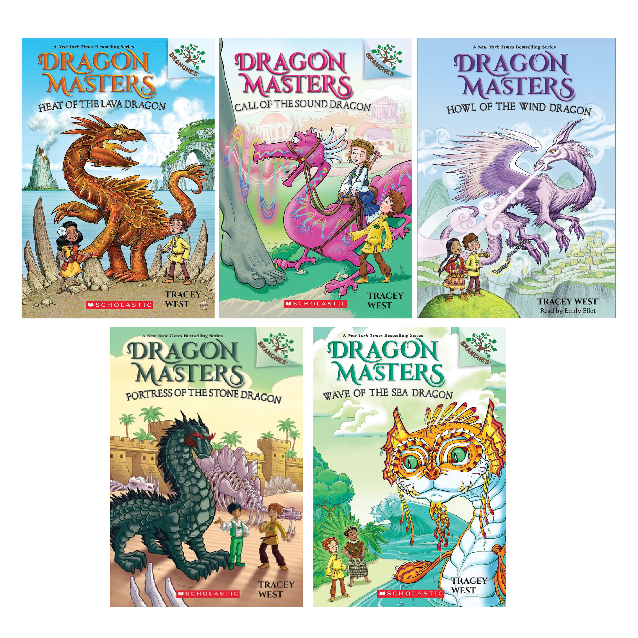 Dragon Masters 20冊 Howl of the Wind Dragon: A Branches Book (Dragon Masters #20