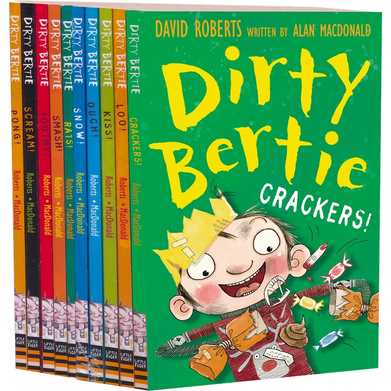 Dirty Bertie - Series 2 - Full 10 Books Collection Set - Fun To 