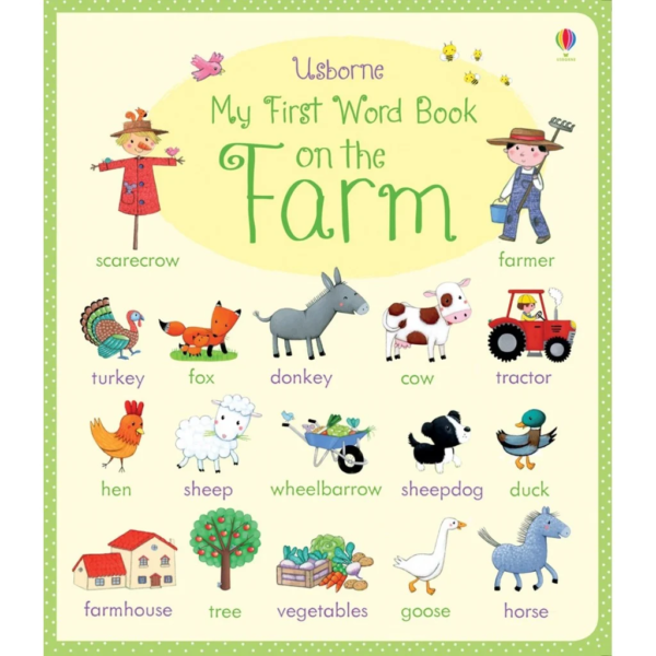 my first word book on the farm