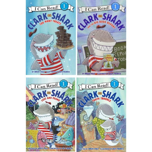 90000090718 I Can Read Collection Clark The Shark Set 4 Books-1
