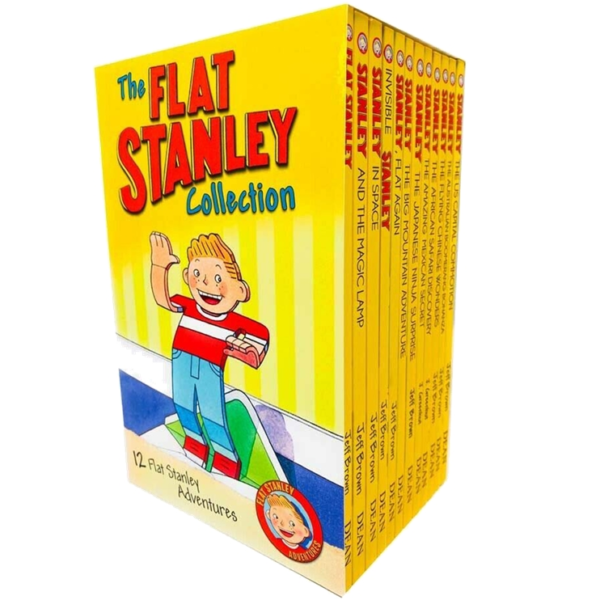 The Flat Stanley Adventures Series Collection 12 Book Box Set
