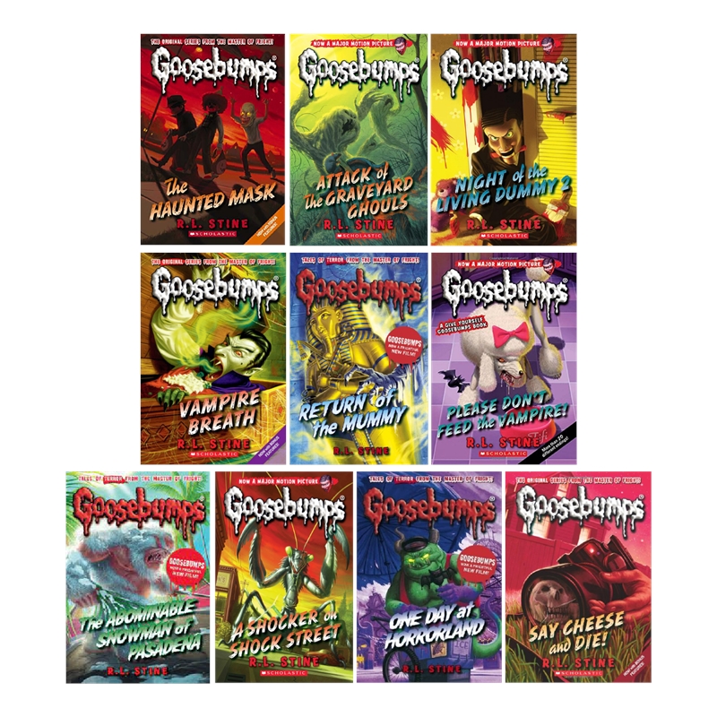 Goosebumps Set B - Fun To Read Book Outlet