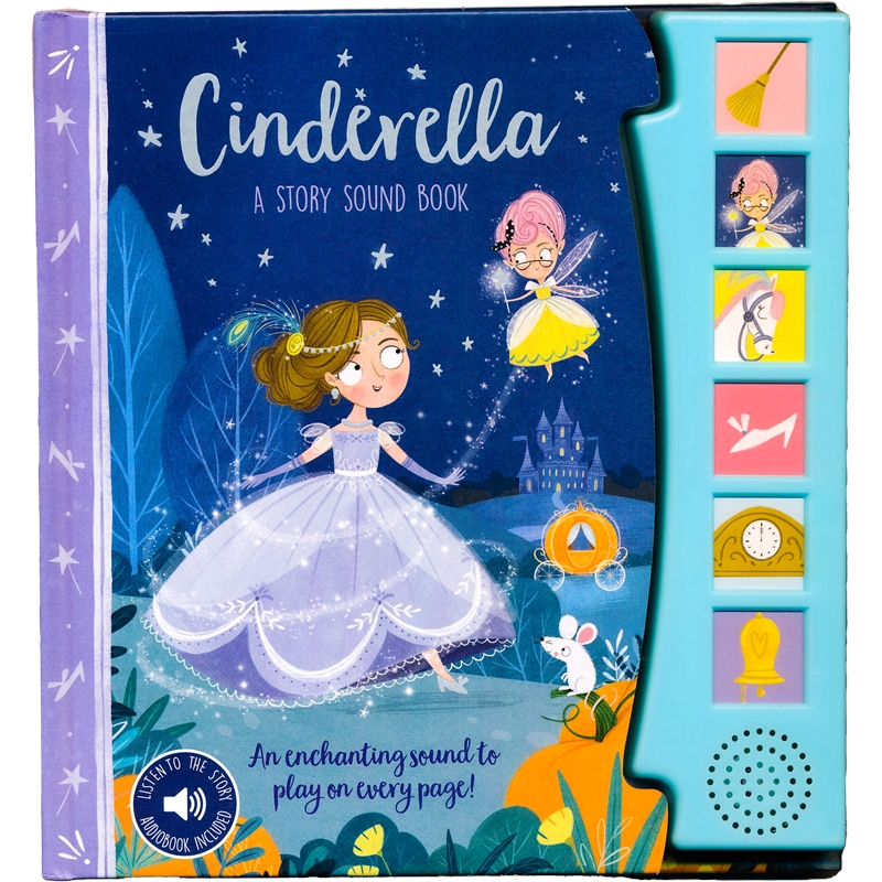 Cinderella A Story Sound book - Fun To Read Book Outlet 英文兒童