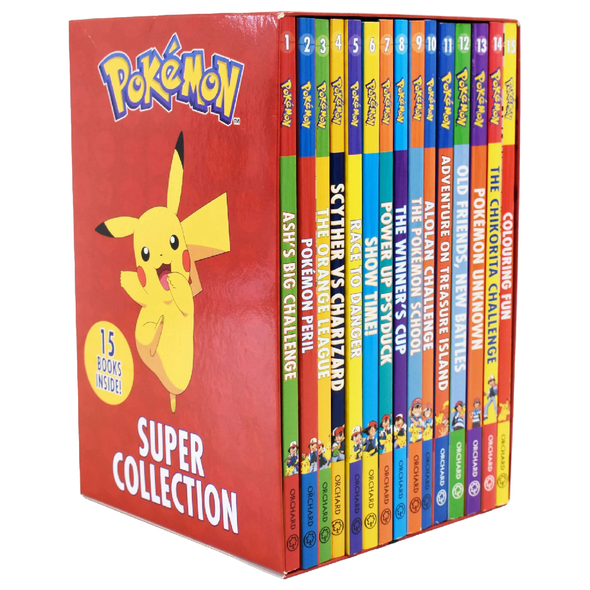 Pokemon Super Collection 15 Books Set - Fun To Read Book Outlet 