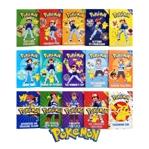 Pokemon Super Collection 15 Books Set - Funtoread