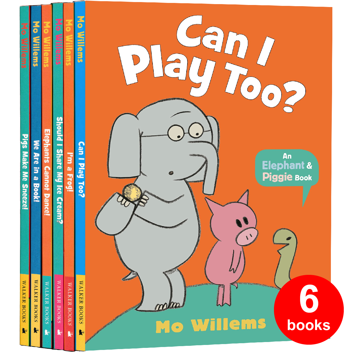 Mo Willems – An Elephant & Piggie book collection (6冊) - Fun To