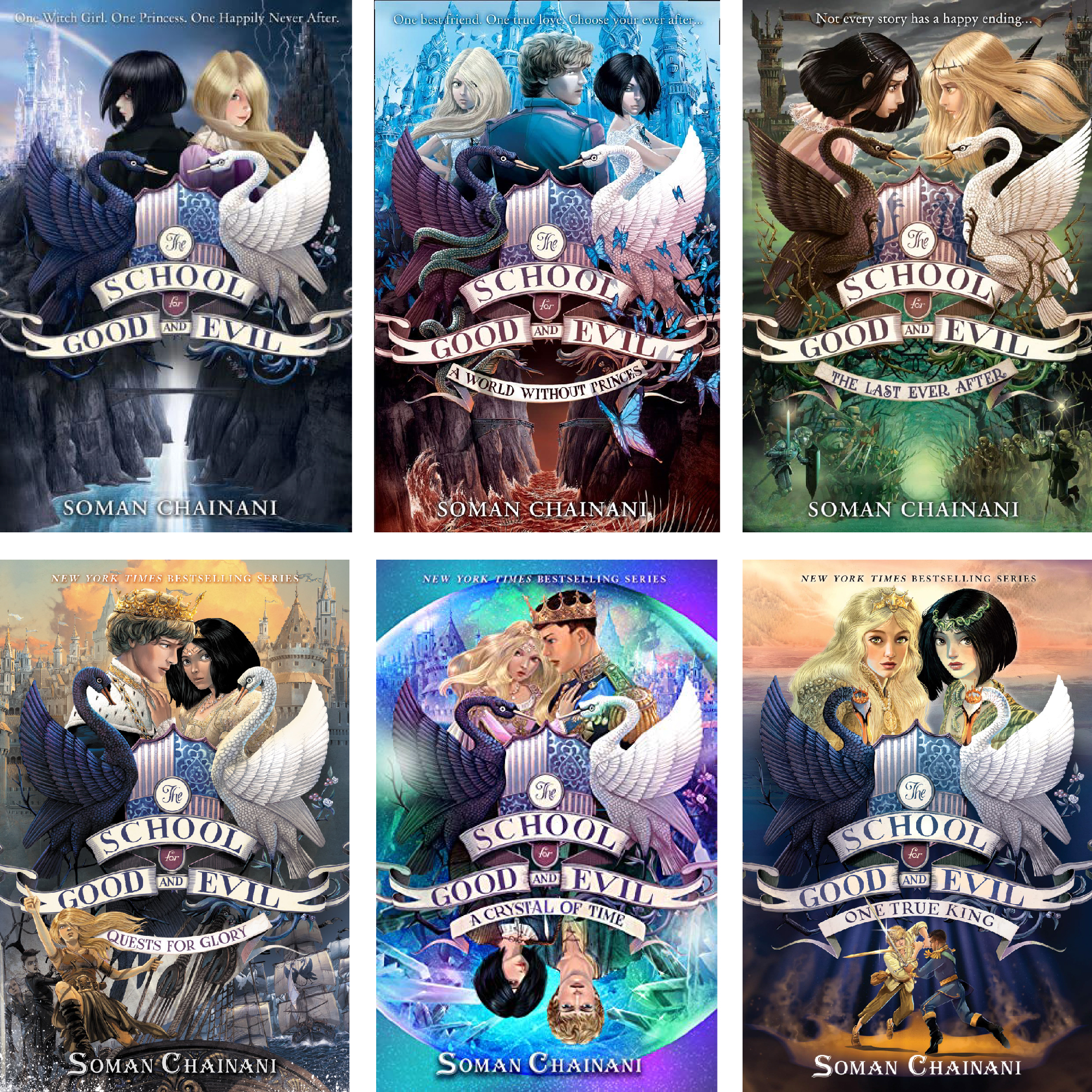 School for Good and Evil ファンタジー子供英語小説6冊 School for Good and Evil ファンタジー子供英語小説6冊 The
