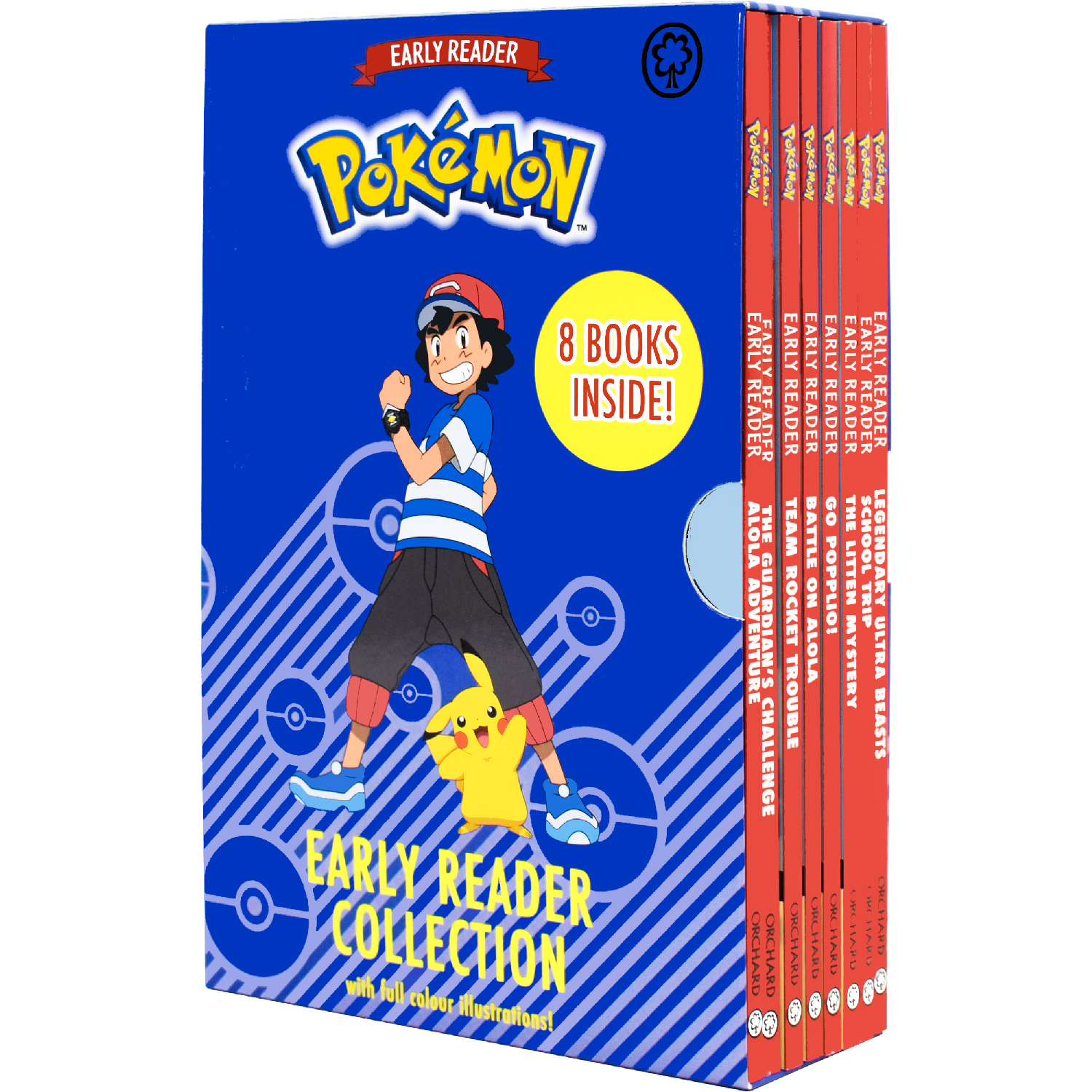 The Official Pokemon Early Reader 8 Books Box Set - Fun To Read 