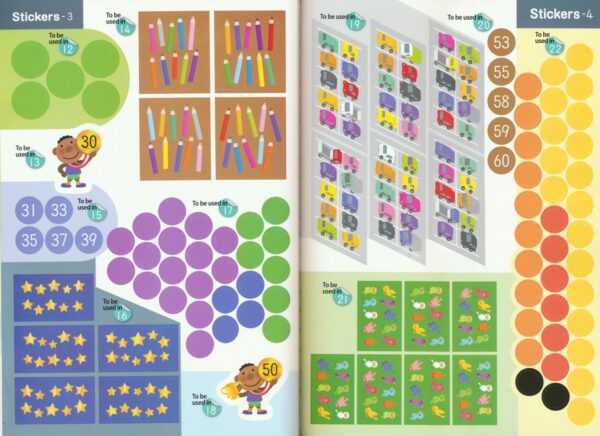 Kumon Counting With Stickers 1-100 # 9781941082799 #2