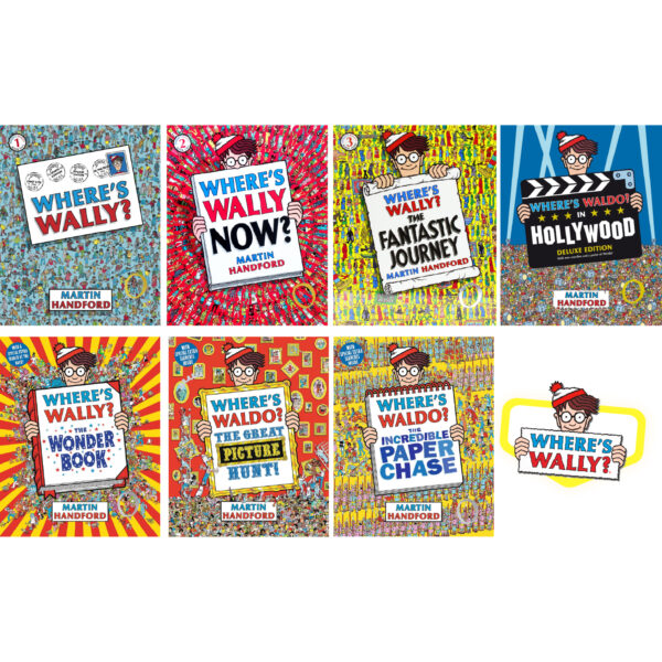 Where’s Wally #01-07 Collection (7 Books) 9781529518023 (2)