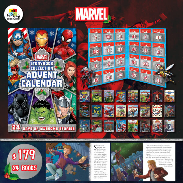 Marvel Storybook Collection Advent Calendar 9781801080484-100