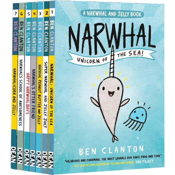 Narwhal and Jelly #1-7 Set (7 Books) 9780008651435
