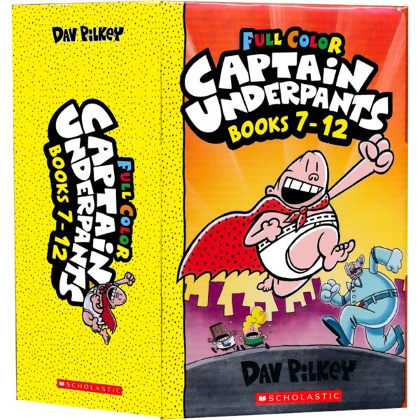 Captain Underpants #7-12: Color Boxed - Funtoread