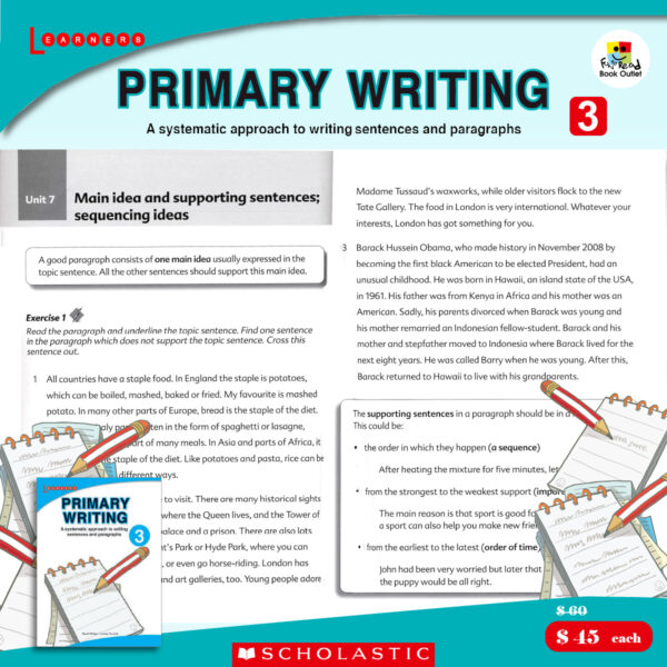 scholastic learning primary writing 3-100