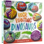 Activity Station Book+Kit Rock Painting Dinosaurs # 9781801054430 # 主图白底